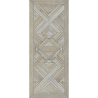 gray wash faux wood lay flat vinyl mat