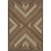 brown faux wood lay flat vinyl rug