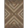 brown faux wood lay flat vinyl rug