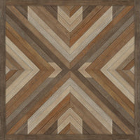 brown faux wood lay flat vinyl rug