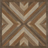 brown faux wood lay flat vinyl rug