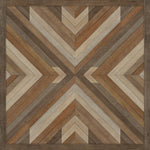brown faux wood lay flat vinyl rug