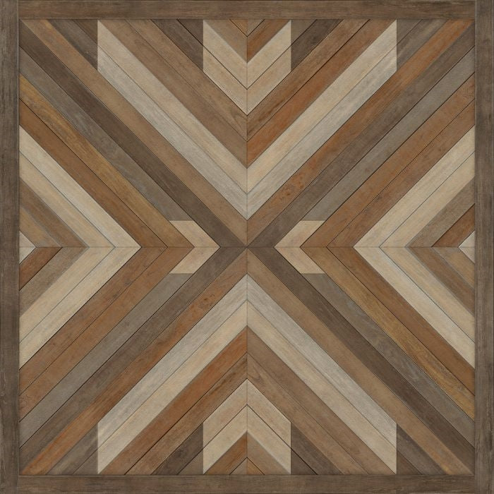 brown faux wood lay flat vinyl rug