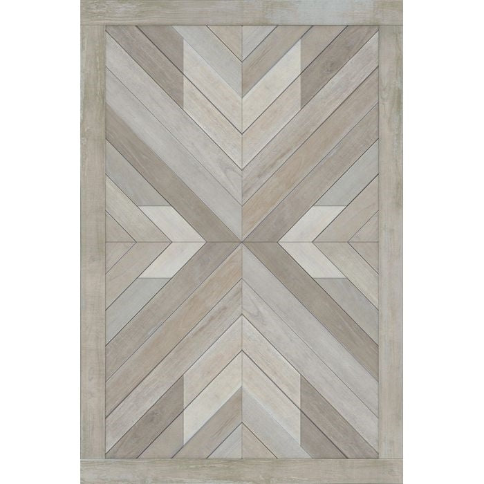 faux wood pattern neutral floor mat vinyl