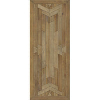 brown faux wood lay flat vinyl rug neutral