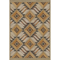 faux wood brown lay flat vinyl mat tri color