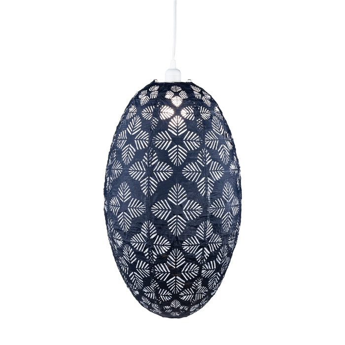 white, pod, palm, lantern chevron solar hanging light decor