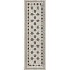 black white mosaic tile lay flat vinyl rug