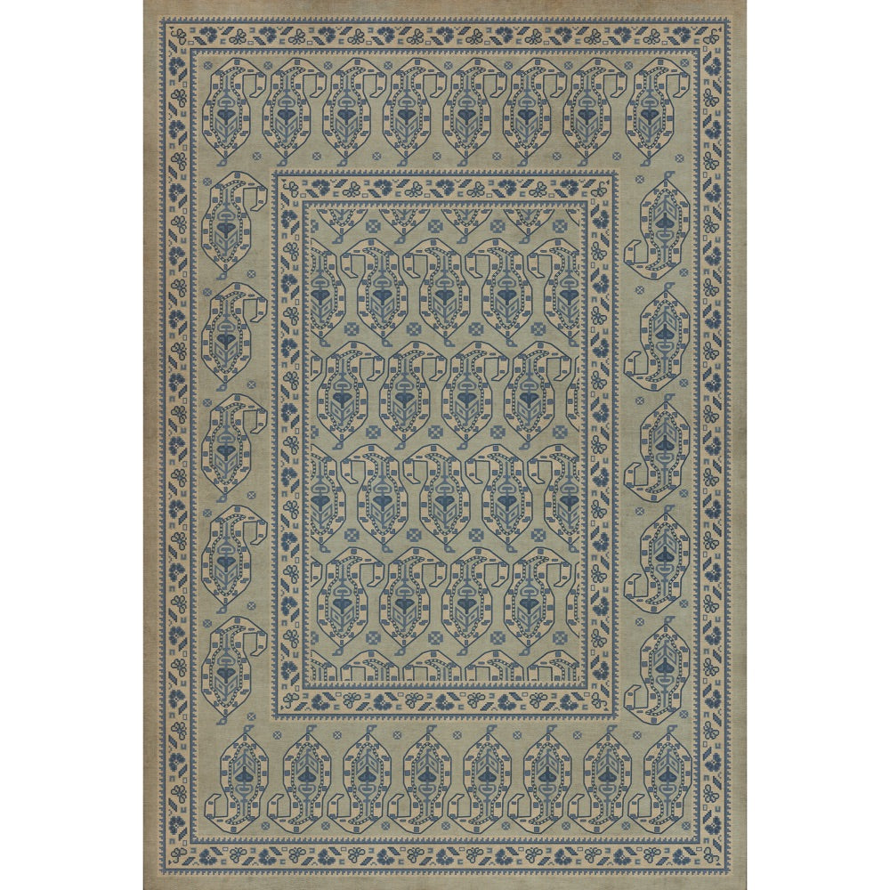 Persian Bazaar Kintala Albastru floor mat