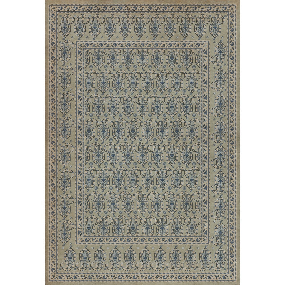 Persian Bazaar Kintala Albastru floor mat