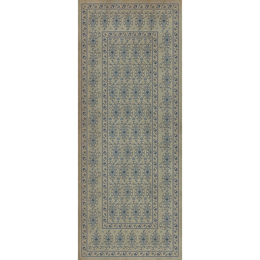 Persian Bazaar Kintala Albastru floor mat
