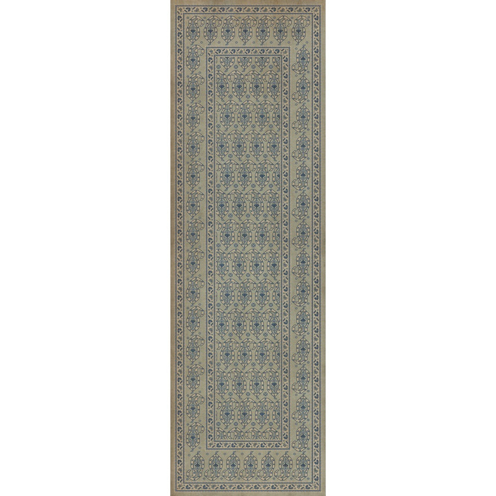Persian Bazaar Kintala Albastru floor mat