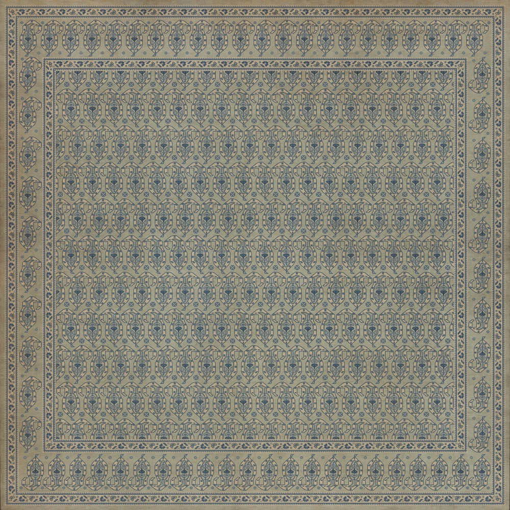 Persian Bazaar Kintala Albastru floor mat