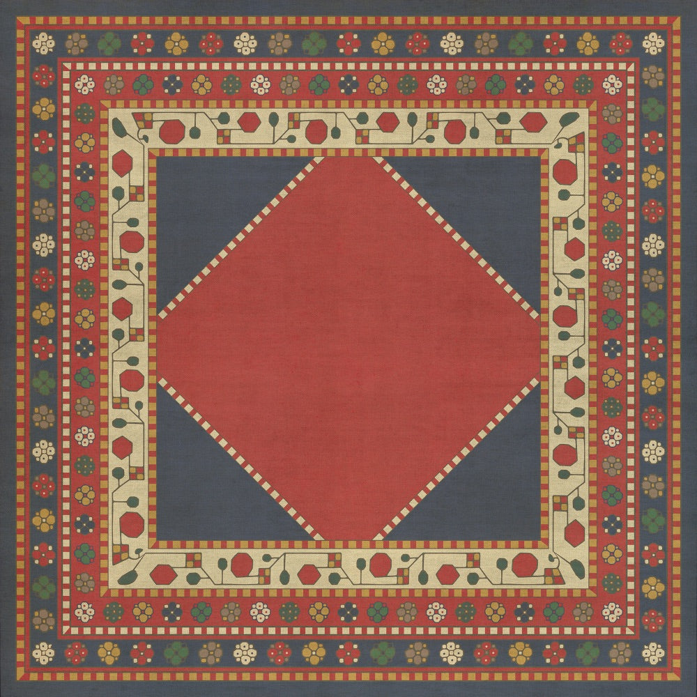 Persian Bazaar Lombalo Ashkar floor mat