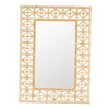 rattan wall mirror