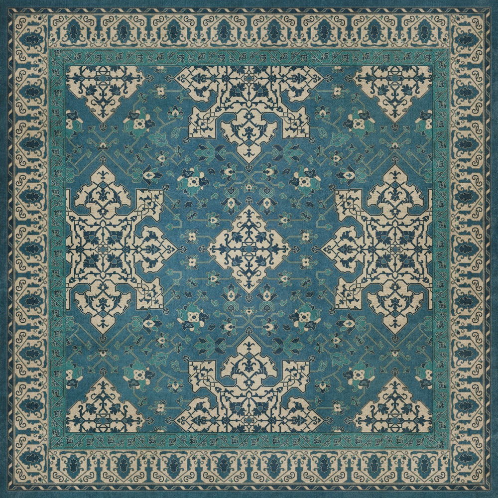 Star Ushak Calm Shades floor mat