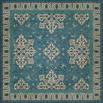 Star Ushak Calm Shades floor mat