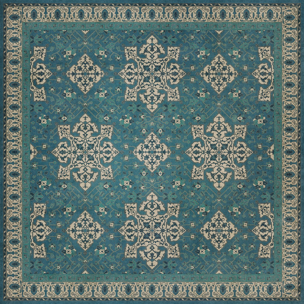 Star Ushak Calm Shades floor mat