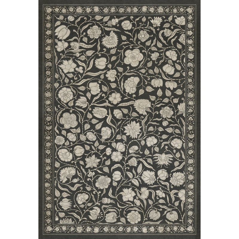 Antique Floral My Dear and Loving Husband floor mat