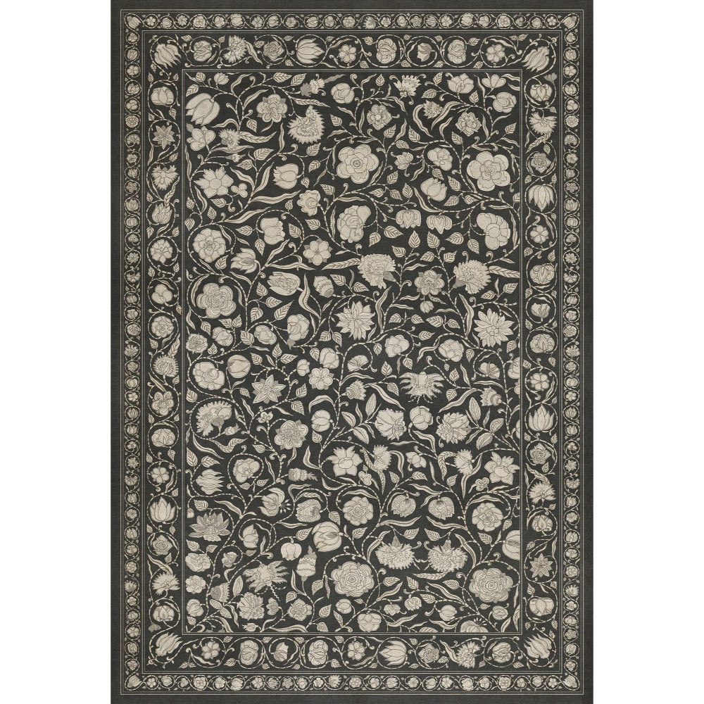 Antique Floral My Dear and Loving Husband floor mat