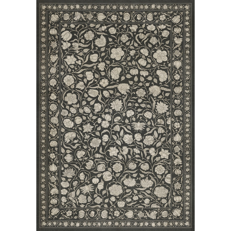 Antique Floral My Dear and Loving Husband floor mat