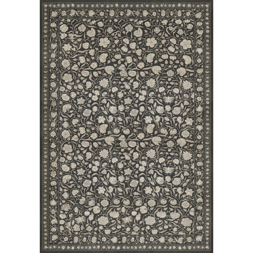 Antique Floral My Dear and Loving Husband floor mat