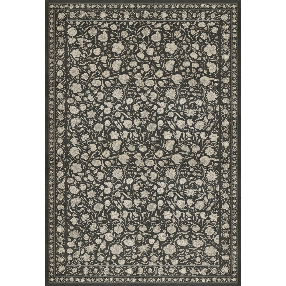 Antique Floral My Dear and Loving Husband floor mat