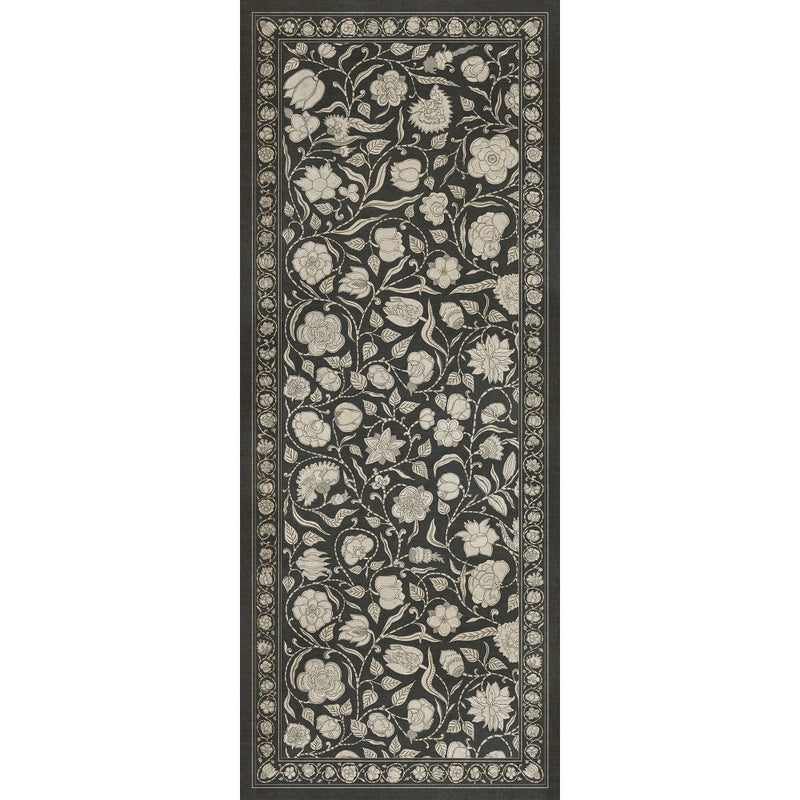 Antique Floral My Dear and Loving Husband floor mat