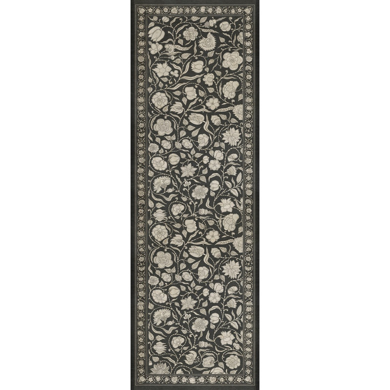 Antique Floral My Dear and Loving Husband floor mat