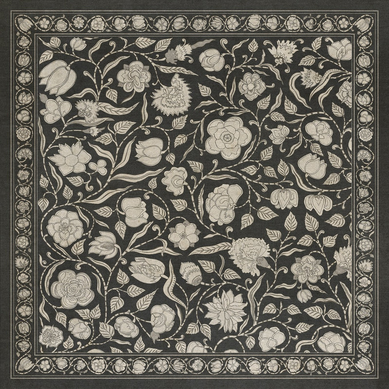 Antique Floral My Dear and Loving Husband floor mat