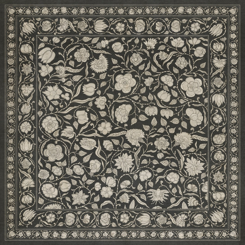 Antique Floral My Dear and Loving Husband floor mat