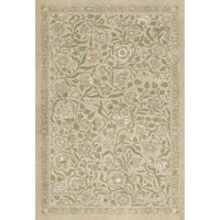 Antique Floral A Chilly Peace floor mat