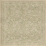 Antique Floral A Chilly Peace floor mat