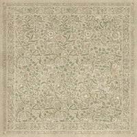 Antique Floral A Chilly Peace floor mat