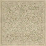 Antique Floral A Chilly Peace floor mat