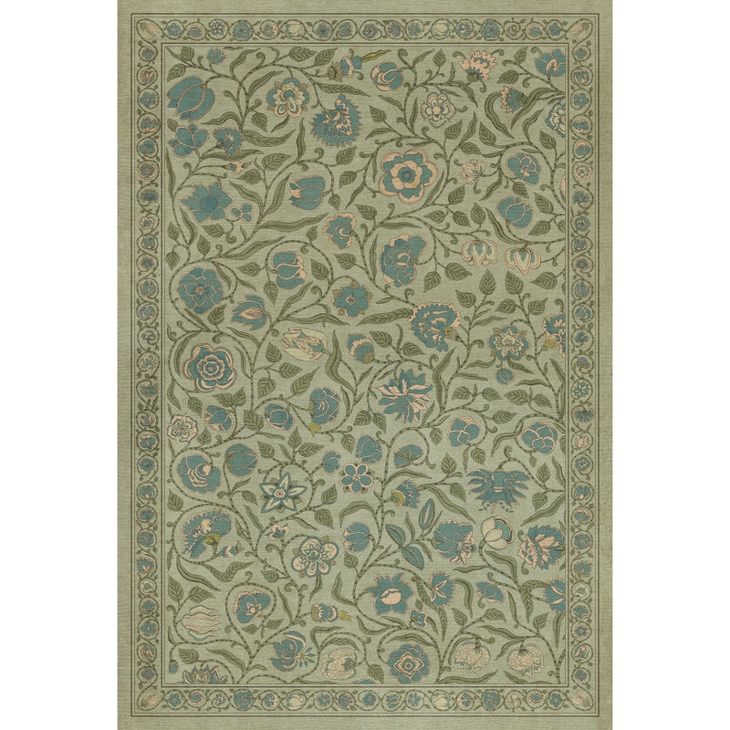 Antique Floral A Joy of Earth floor mat