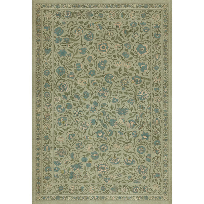 Antique Floral A Joy of Earth floor mat