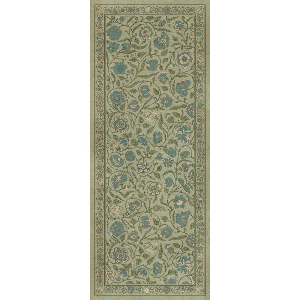 Antique Floral A Joy of Earth floor mat