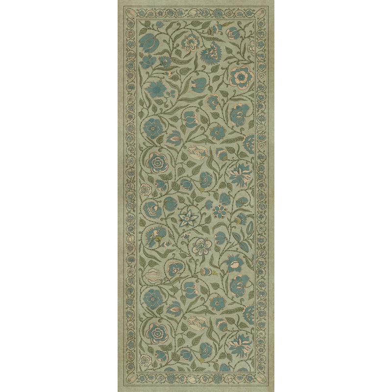 Antique Floral A Joy of Earth floor mat
