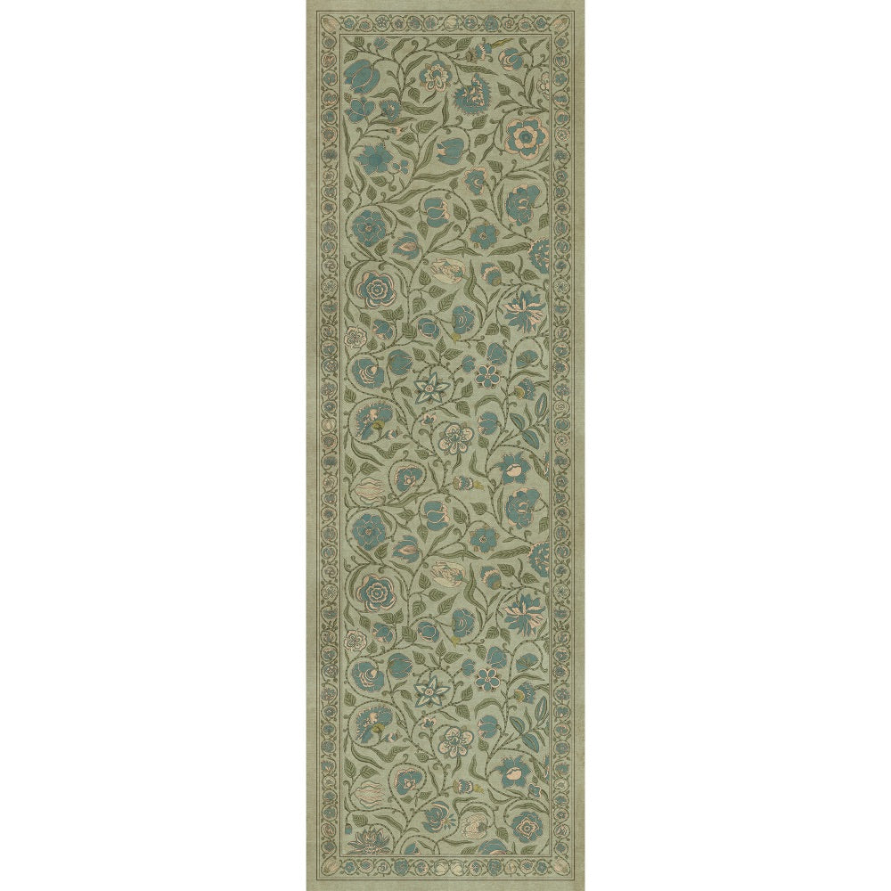 Antique Floral A Joy of Earth floor mat