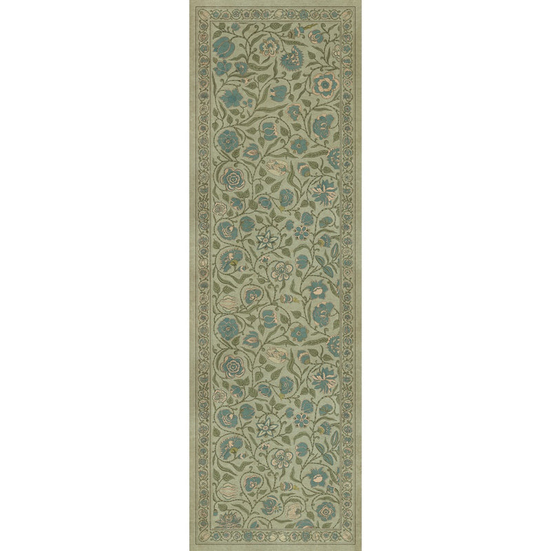 Antique Floral A Joy of Earth floor mat