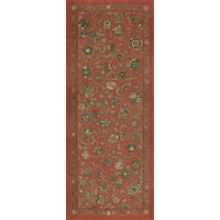 Antique Floral Coronation floor mat