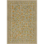 Antique Floral A Lane of Yellow floor mat