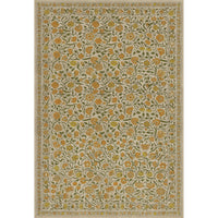 Antique Floral A Lane of Yellow floor mat