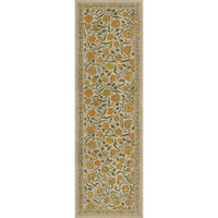 Antique Floral A Lane of Yellow floor mat