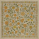 Antique Floral A Lane of Yellow floor mat