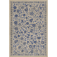 Antique Floral A Solemn Soul floor mat