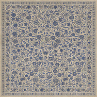 Antique Floral A Solemn Soul floor mat