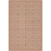vintage vinyl floor mat tan coral