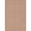 vintage vinyl floor mat tan coral